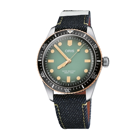 Vertical Oris Divers Sixty-Five Oris X Momotaro Special Edition 01 733 7707 4337-Set