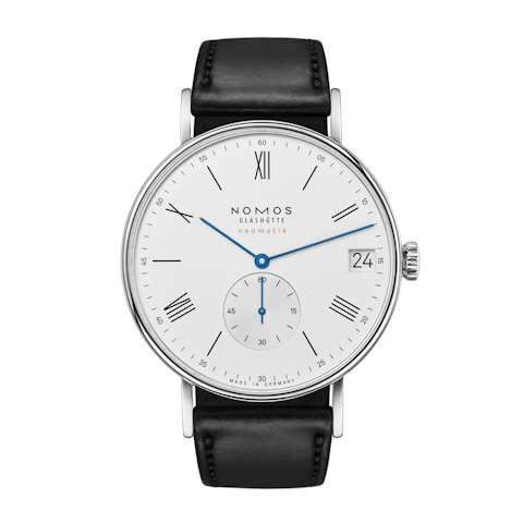 Vertical NOMOS Glashütte Ludwig neomatik 41 date