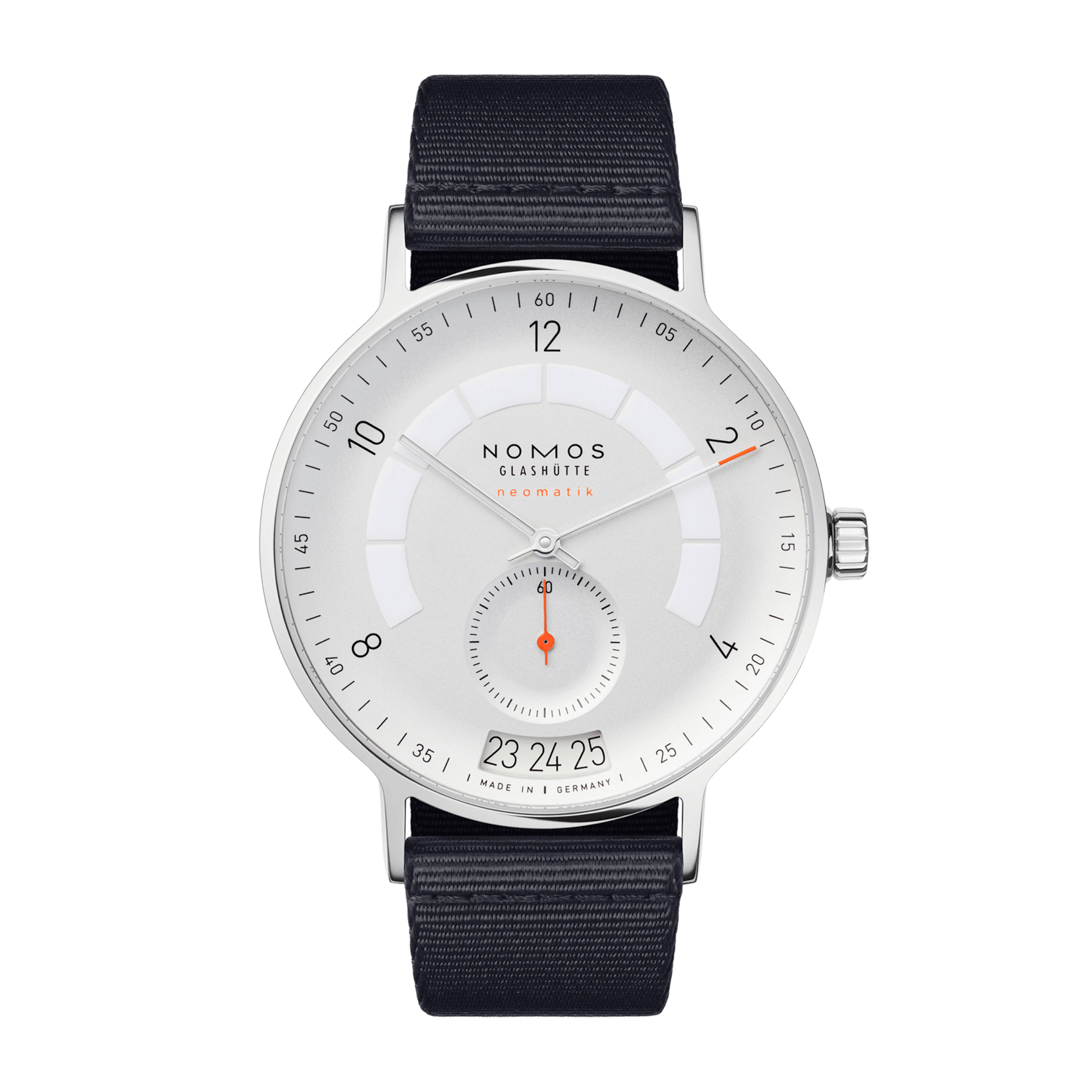Vertical NOMOS Glashütte Autobahn neomatik 41 date