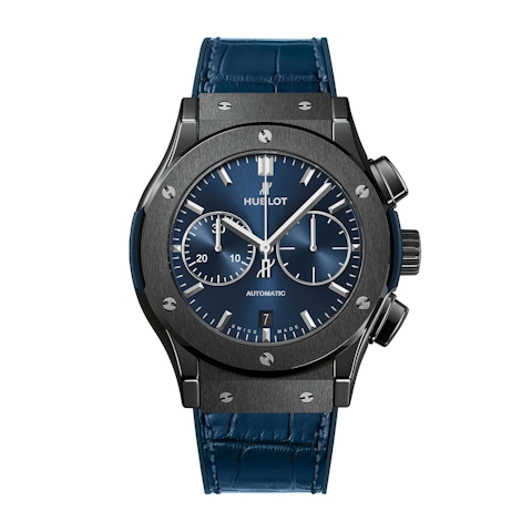 Vertical Classic Fusion Chronograph Ceramic Blue*