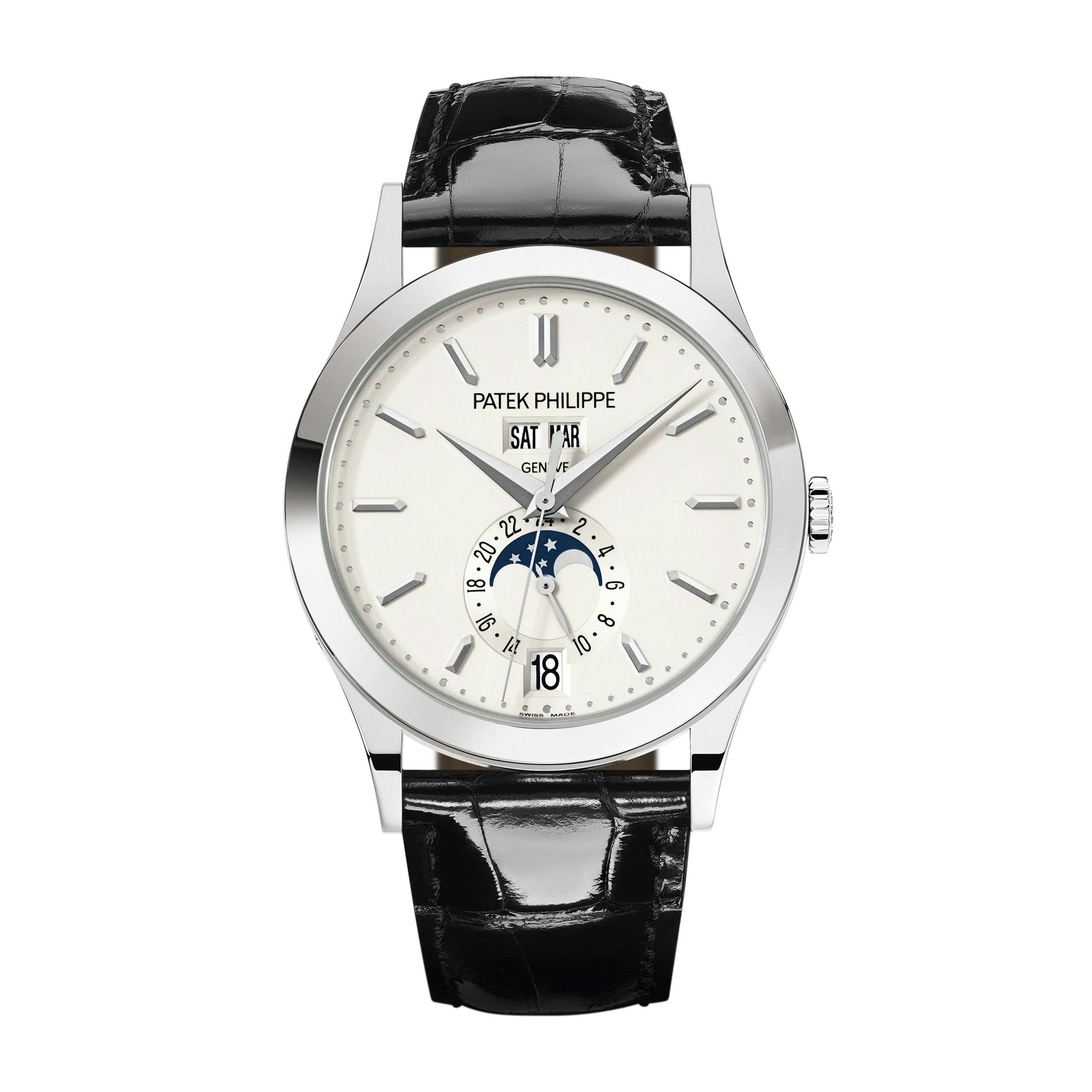 Patek Philippe Complications Annual Calendar Moon Phases 5396G