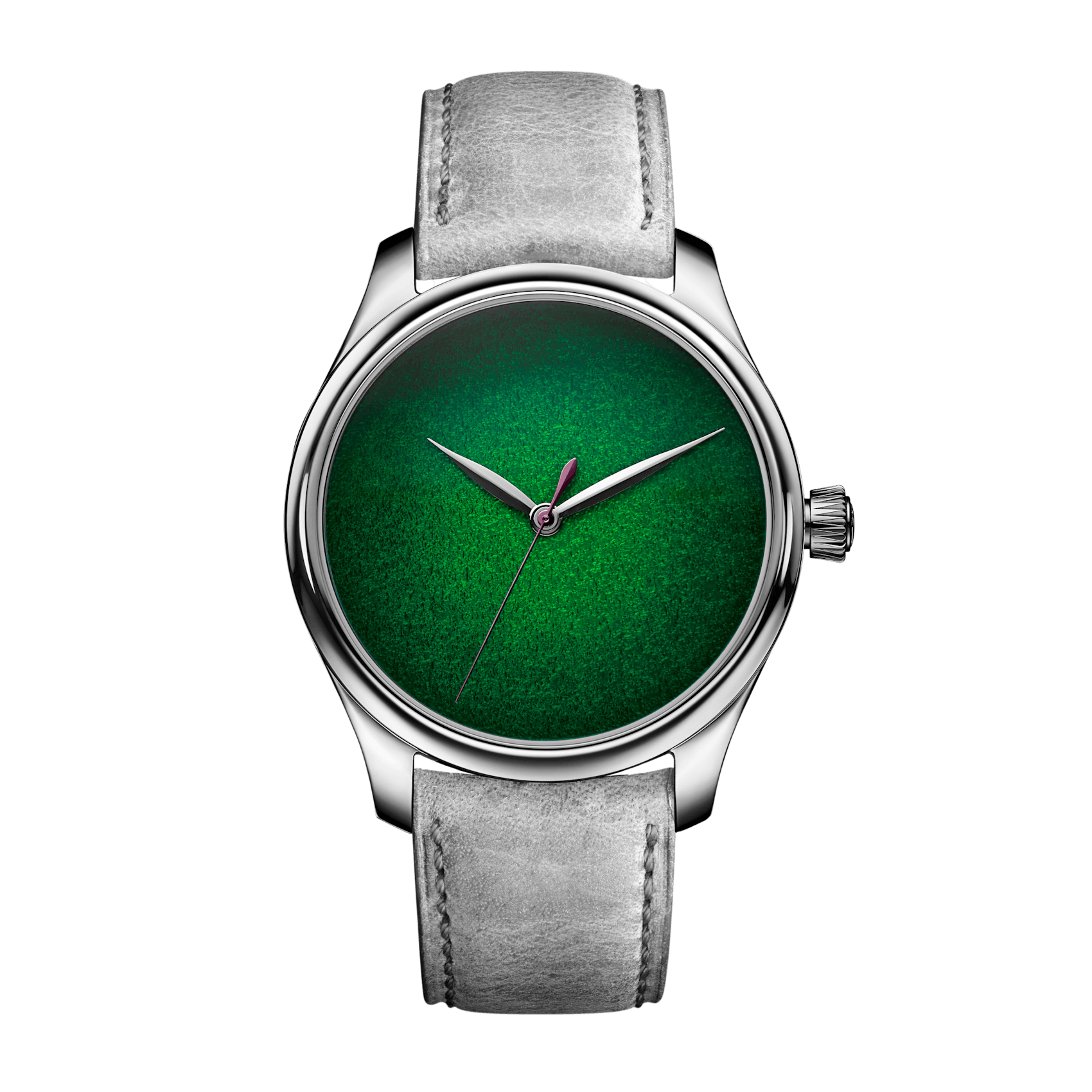 Vertical H. Moser & Cie. Endeavour Centre Seconds Concept Lime Green 1200-1233