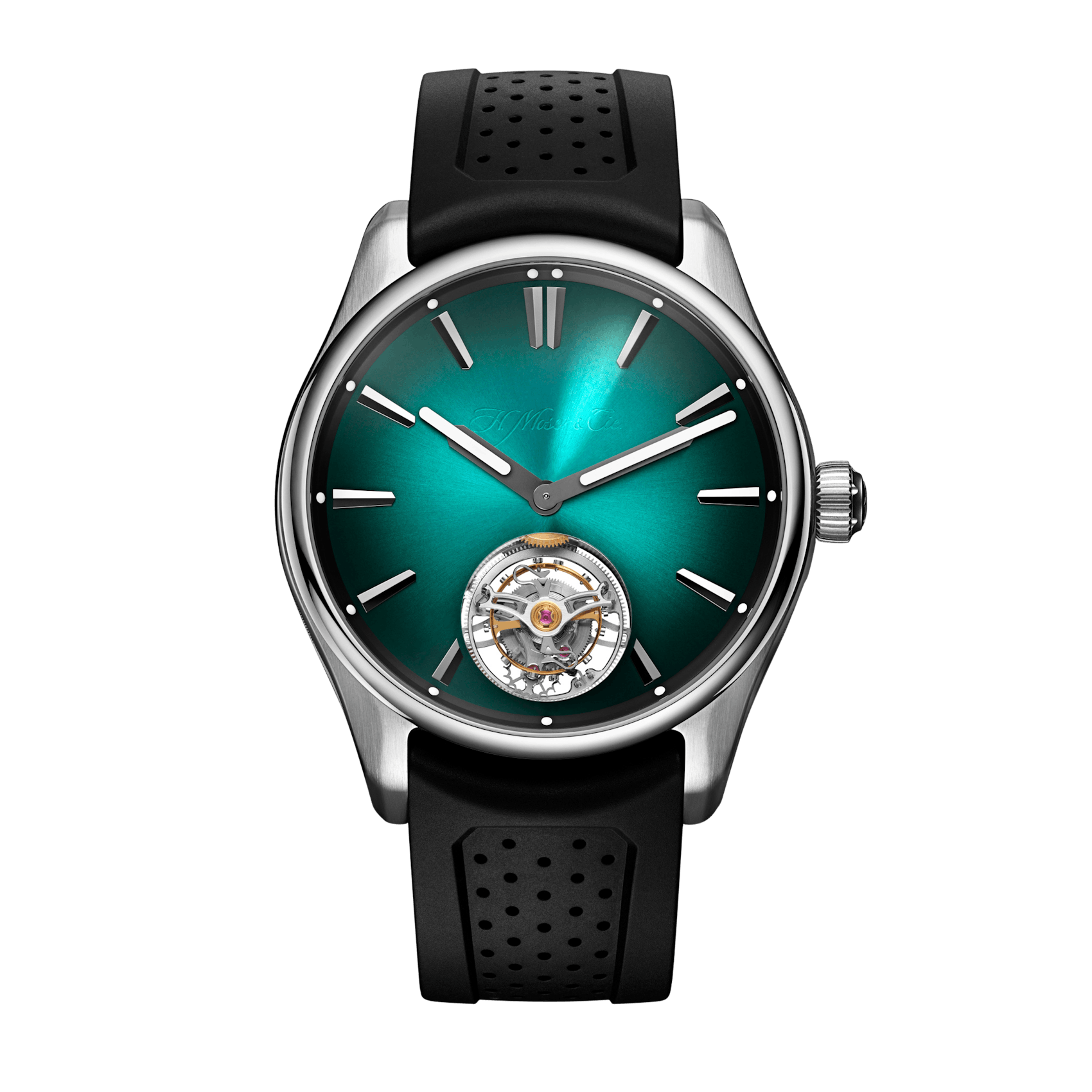 Vertical H. Moser & Cie. Pioneer Tourbillon 3804-1205