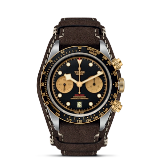 Vertical Black Bay Chrono S&G