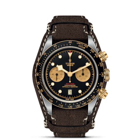 Vertical Black Bay Chrono S&G