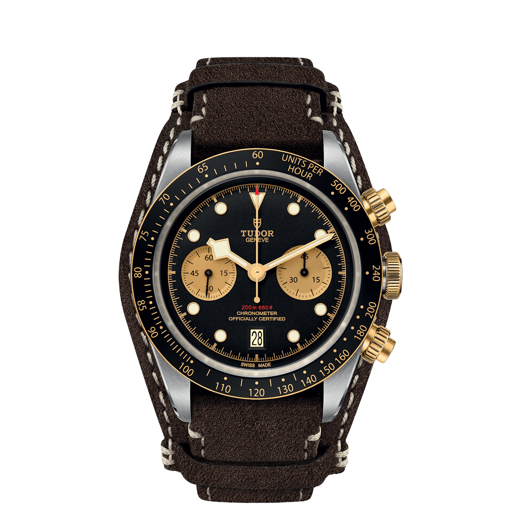 Vertical Black Bay Chrono S&G M79363N-0002