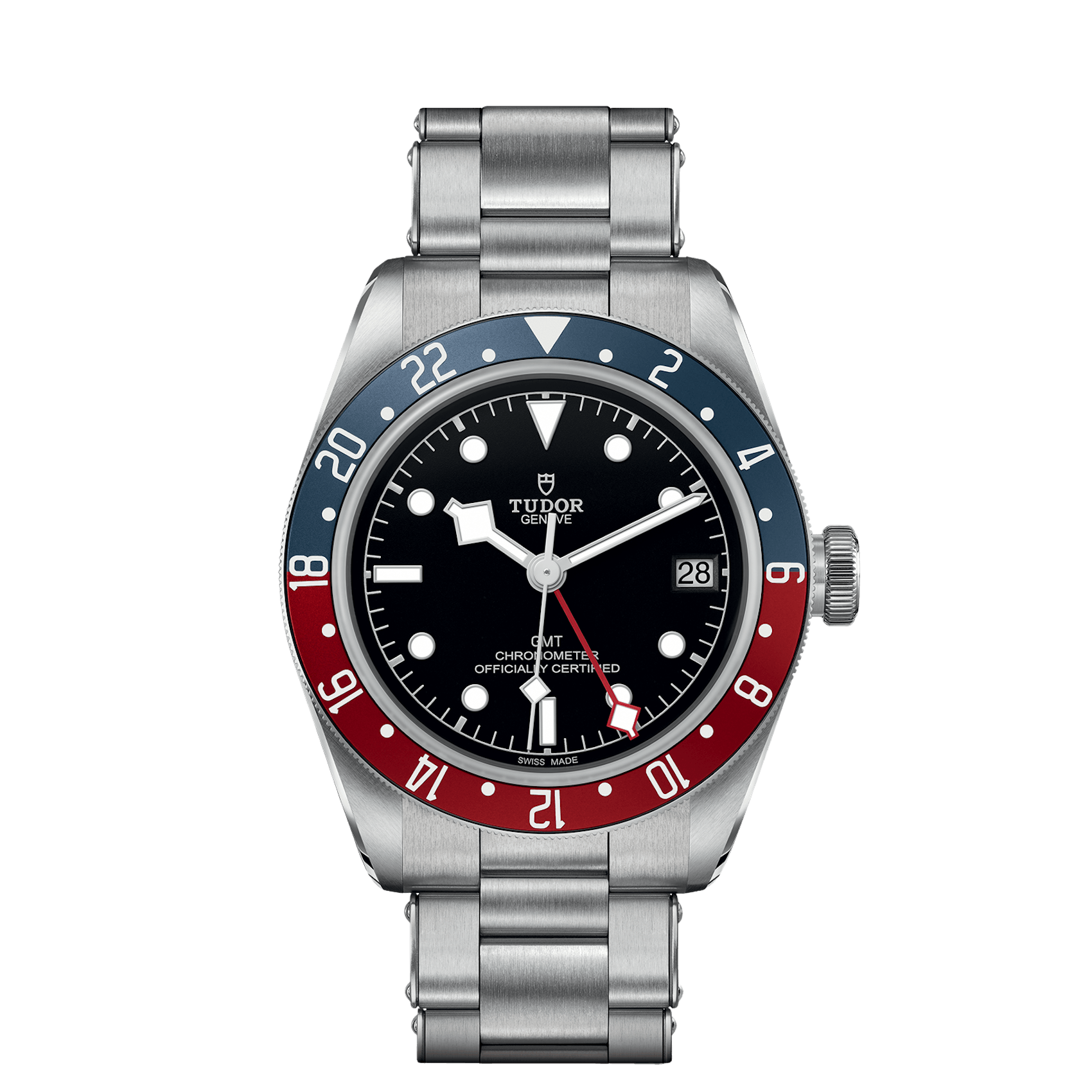 Vertical Black Bay GMT M79830RB-0001