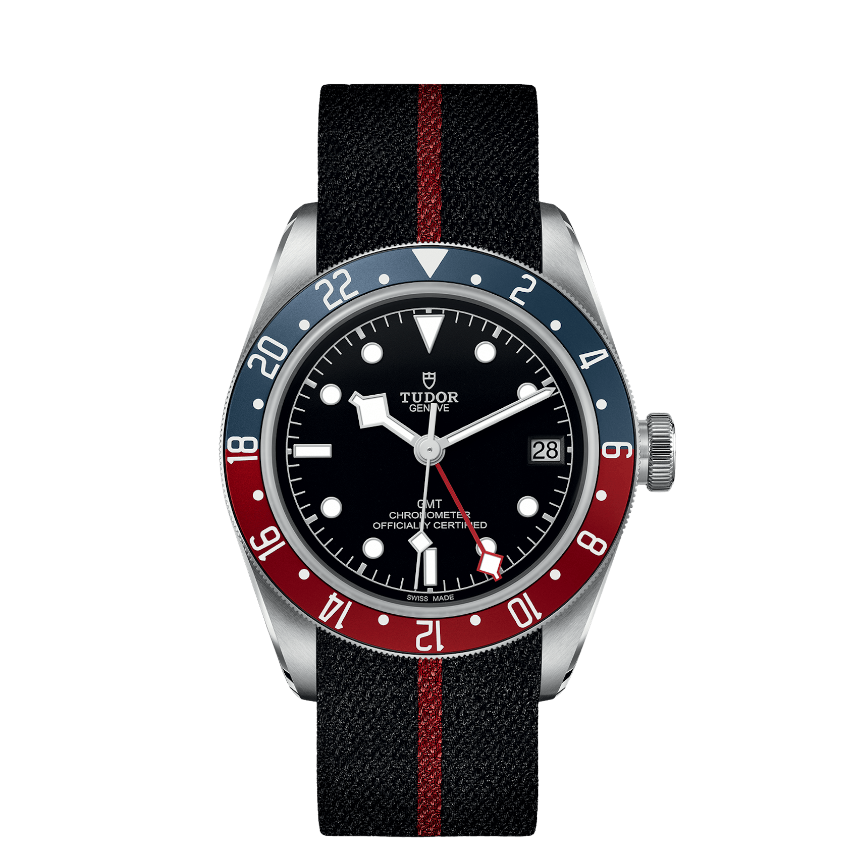 Vertical Black Bay GMT M79830RB-0003